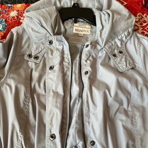Merona grey rain jacket XXL